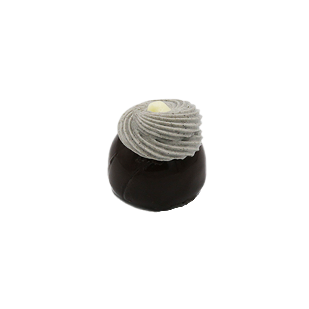 Black Sesame Mousse Cake