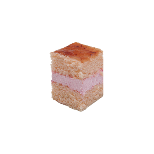 3 Layer Strawberry Tray Cake