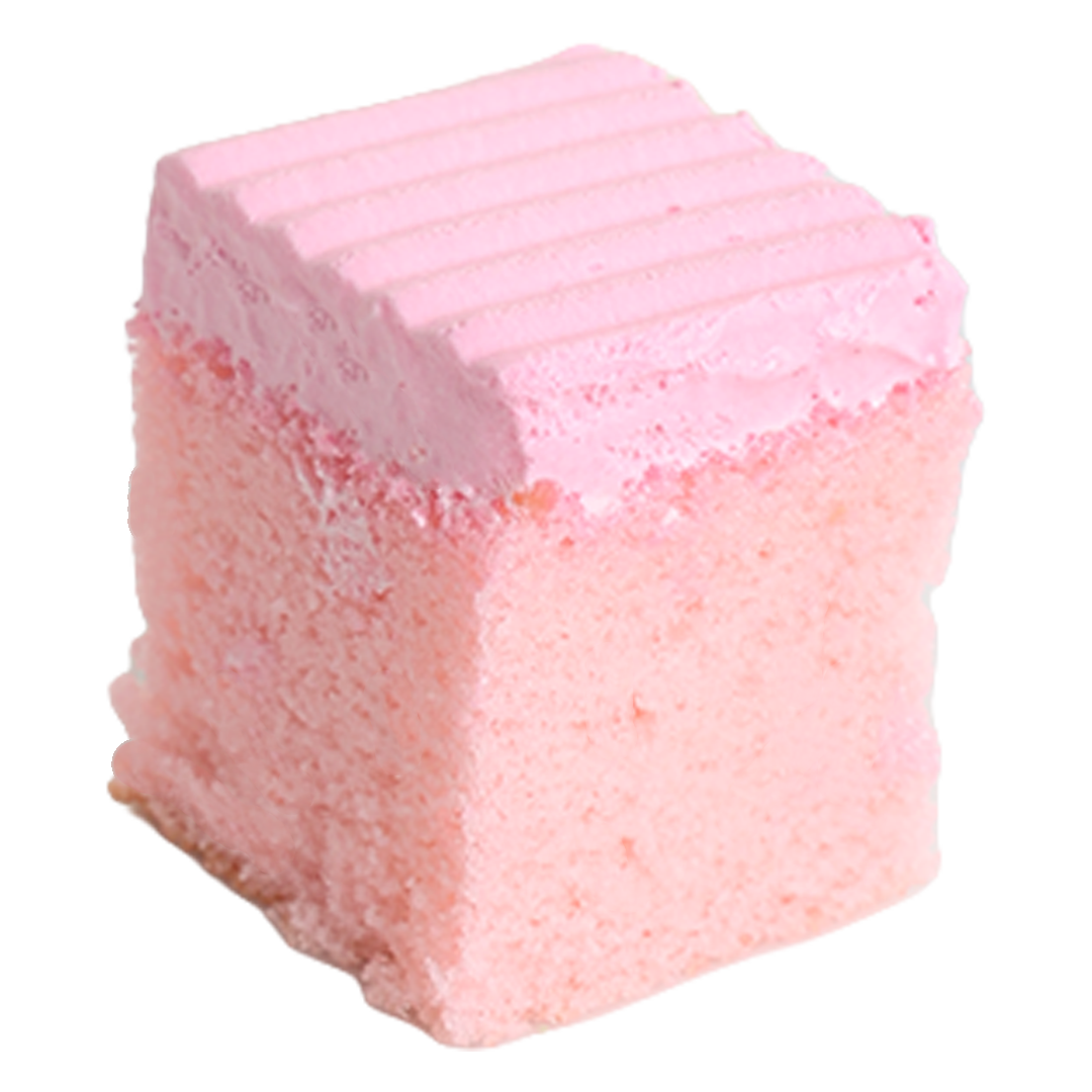 2 Layer Strawberry Cake