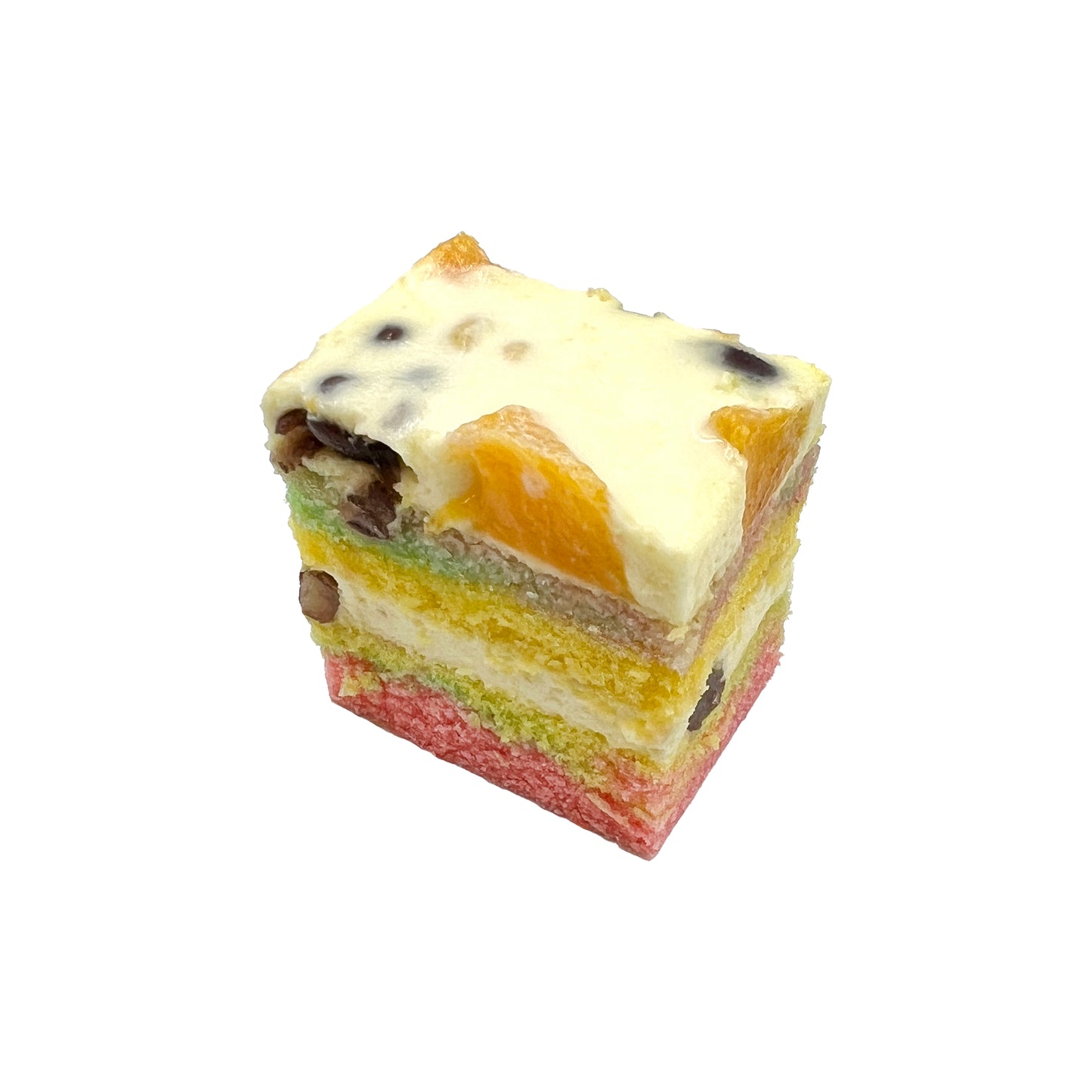 Mango Ice Kacang Mousse Cake